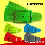 리카타 LIGHT SL 실리콘 골프벨트 C 타입/남성여성 골프벨트/실리콘벨트/LICATA LIGHT SL SILICONE BELT