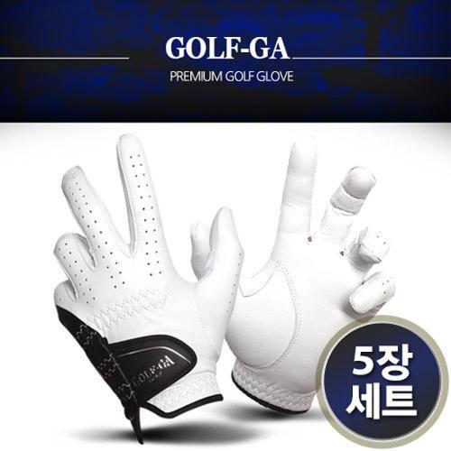 [골핑단독 5장 세트특가] GOLFGA 올양피 남성 장갑 5장 1세트