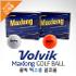[2016년신상품-국내産]VOLVIK 볼빅골프 정품 Maxlong 맥스롱 골프볼-12알(화이트/오렌지)