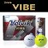 볼빅 VIBE 3피스 골프공 1DZ (12알)(화이트,옐로우)