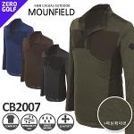 [MOUNFIELD] 마운필드 하프 집업 패턴 셔츠 Model No_CB2007