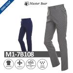 [MASTER BEAR] 마스터베어 체크 패턴 골프 팬츠  Model No_M1-7B108