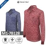 [MASTER BEAR] 마스터베어 남성 패턴 긴팔티셔츠 Model No_M1-7B128