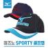 [한국미즈노정품]MIZUNO SPORTY CAP 3칼라믹스 골프캡 모자 (52KW161100)-2종칼라