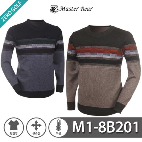 [MASTER BEAR]마스터베어 유니크 라운드 니트 Model No_M1-8B201