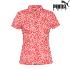 [PUMA GOLF]여성 캐주얼 패턴 카라 티셔츠(923346-02)