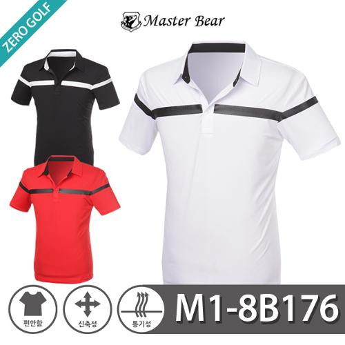 [MASTER BEAR] 마스터베어 라인 PK 반팔티셔츠 Model No_M1-8B176