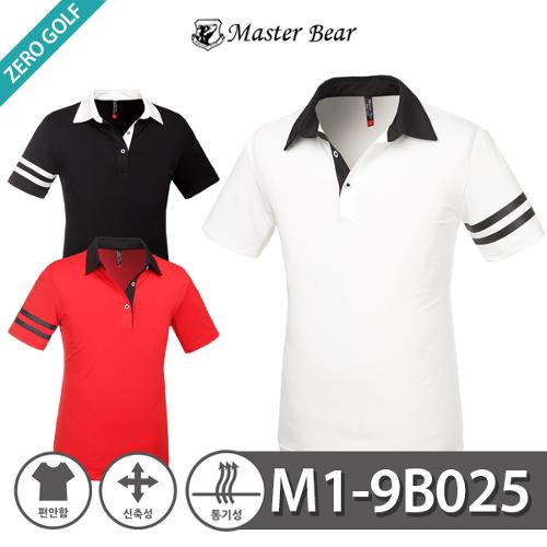 [MASTER BEAR] 마스터베어 이선 포인트 카라 반팔티셔츠 Model No_M1-9B025