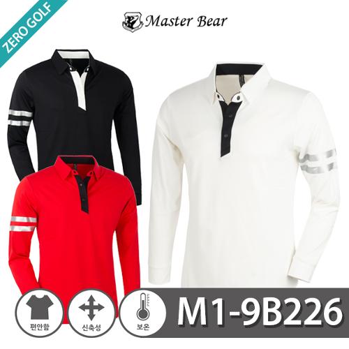 [MASTER BEAR] 마스터베어 트렌디 라인 기모 카라티셔츠 Model No_M1-9B226