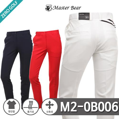 [MASTER BEAR] 마스터베어 힙 포인트 라인 숨김밴딩 골프팬츠 Model No_M2-0B006