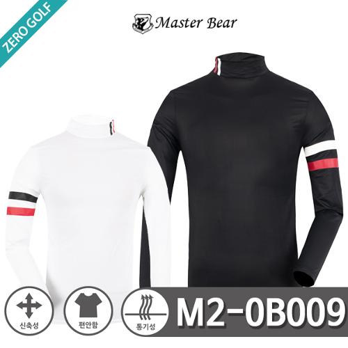 [MASTER BEAR] 마스터베어 포인트 이선 하프넥 긴팔티셔츠  Model No_M2-0B009