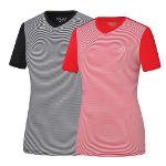 비티알 BTR 골프 여성 여름 반팔 브이넥 티셔츠 다나(여) BST0531W