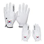 국가대표 태극기 기능성 남/여 골프장갑 세탁가능	