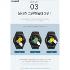 시계형 거리측정기 골퍼스 그린뷰 제로3(OLED)+장타스티커