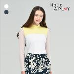 홀릭앤플레이 여성 UV 블럭킹 긴팔티셔츠 HC2WTS012