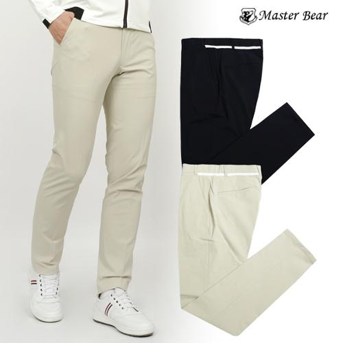 [MASTER BEAR] 마스터베어 힙라인 배색 숨김밴딩 골프팬츠 Model No_M2-2B011