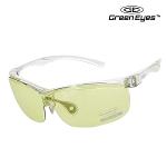[그린아이즈] 클리어 변색옐로우 편광렌즈 골프 스포츠 기능성 고글형 경량 자외선 차단 선글라스