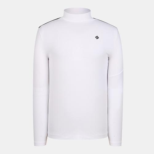 [레노마골프]남성 어깨 배색 포인트 베이스레이어 하이넥 티셔츠 RMTHL3101-101