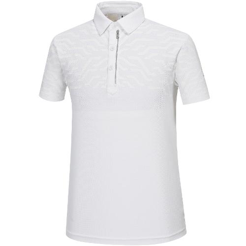 [와이드앵글] 남성 클럽 스칸딕 패턴 티셔츠_WMM18253W2