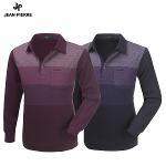 [JEAN PIERRE] 쟌피엘 나염겨울 3색 포인트 긴팔 티셔츠 Model No_J2-2E083