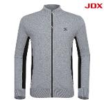 JDX 남성 뒷중심 컬러 포인트 가디건 X1SSSCM01MG