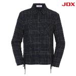 JDX 여성 체크 블루종 스트랩 셔츠 X2SSWSW53NA
