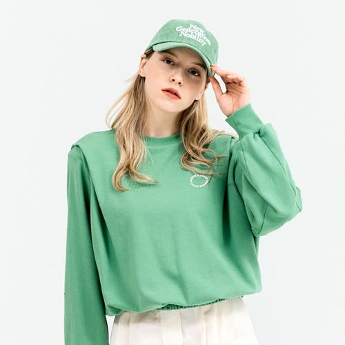 [헨리스튜어트] 골프 여성용 오버숄더 티셔츠 그린
