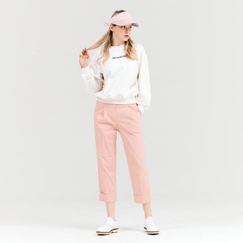 [헨리스튜어트] 골프 여성용 패그드 와이드 팬츠 핑크