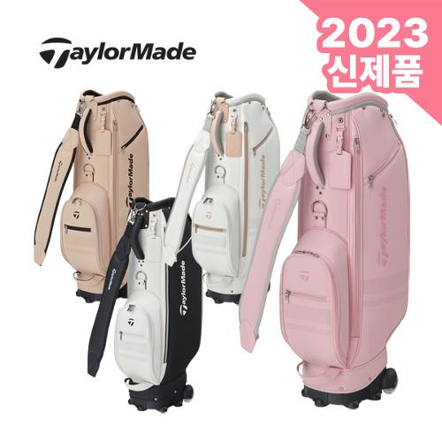 [23년신상]테일러메이드 WOMENS WHEEL CART BAG 여성용 휠 카트백 9인치 캐디백(TJ142)