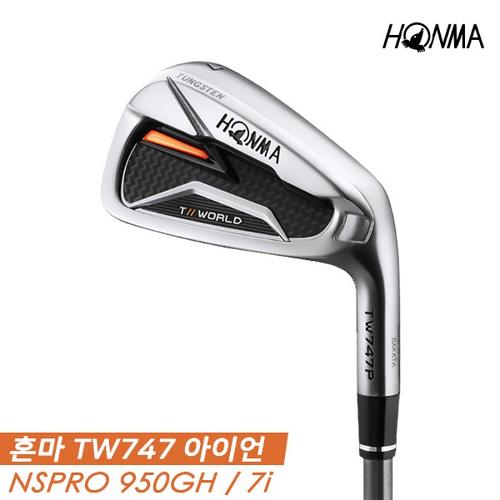 [코오롱인더스트리FnC정품]2019 혼마 투어월드 747 P 아이언세트 [남성용][NSPRO950 경량스틸샤프트/7i]