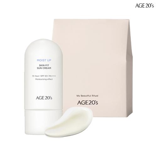 AGE20s 에이지 투웨니스(포장서비스) 스킨 핏 수분 선크림