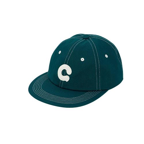카렘 CONTRAST STITCH BALL CAP - GREEN