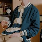 카렘 MAN ITALIAN BOOKLE STADIUM JUMPER - GREEN