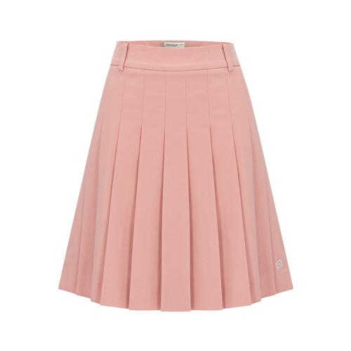 카렘 WOMAN FIELD MIDDLE PLEATS SKIRTS - PINK