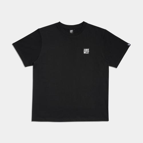 제이미웨스트 베이직 티셔츠 (블랙)