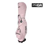 정품 피알지알 PCBK-704 파스텔 핑크 여성 골프 바퀴휠 캐디백 마포골프점 몬스터골프