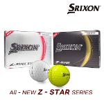 던롭코리아 23년 스릭슨 Z-star Z-star XV 시리즈 골프공 3피스 화이트 옐로우 zstar