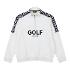 [볼빅골프웨어] 남성 골프 LAB 패턴 포인트 반집업 티셔츠 VMTSM971_OW