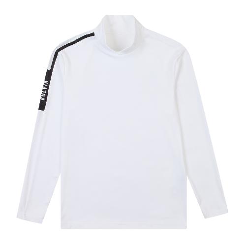 [볼빅골프웨어] 남성 골프 에센셜 반터틀 티셔츠 VMTSM991_OW