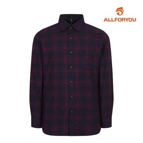 [올포유]남성 체크 패턴 셔츠 AMBSJ3655-415