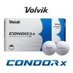 [24년신상]볼빅 CONDOR X 콘도르X 우레탄 화이트카본 4피스 골프공(12구)+볼파우치+볼2알추가증정