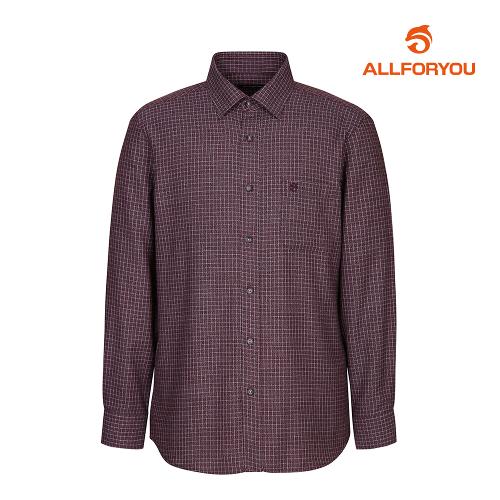 [올포유] 남성 잔체크 패턴 셔츠 AMBSJ4655-415