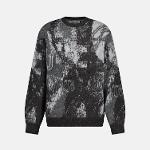 [썬러브] Faded Knit Sweater Dark Grey