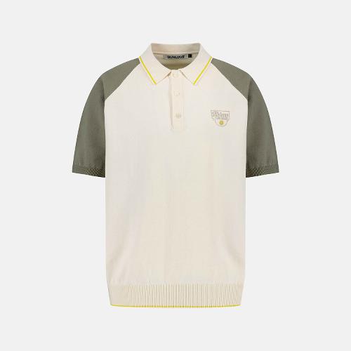 [썬러브] Club House Knit Polo Ivory