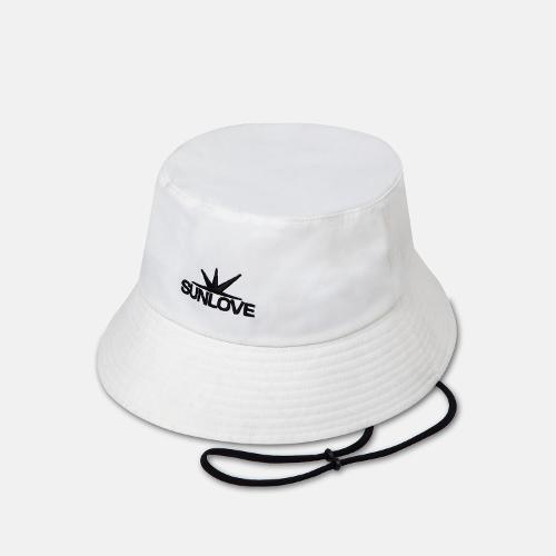 [썬러브] Sports Bucket Hat White