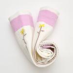 [카루셀골프] Fleur Socks - white