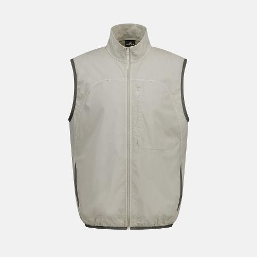 [썬러브] Redux Full Zip Vest Light Grey