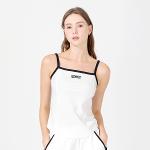 [어베이브] 골프 테니스 여성 탱크탑 티셔츠 화이트