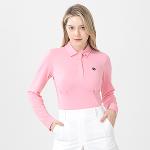[헨리스튜어트] 골프 여성용 테일러핏 카라티셔츠 핑크