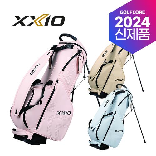 [2024년신제품]젝시오 GGC-X160 레이디스 에센셜 PU원단 9.5인치 캐디백-3종칼라